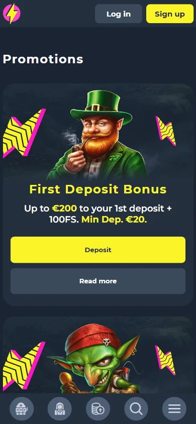 Voltslot Casino — mobiel